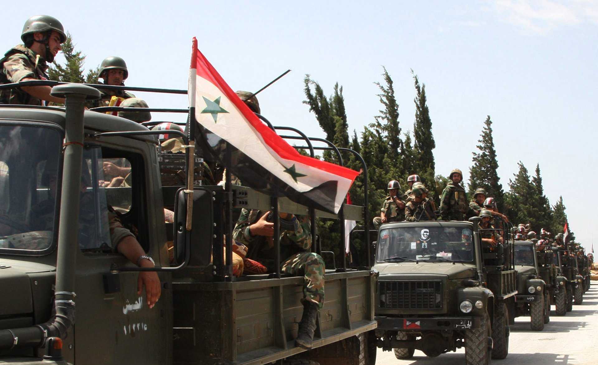 انسحاب الجماعات التكفيرية المسلحة في ريف حلب الشمالي وتقدم الجيش السوري